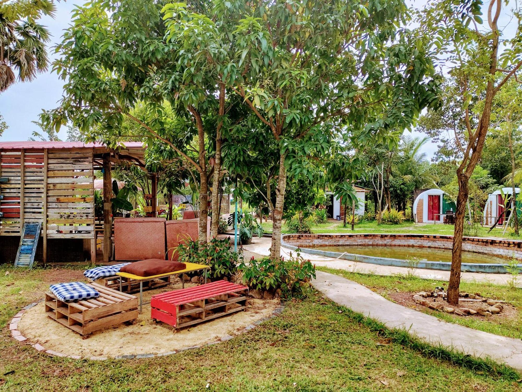 The Bear Bungalow Kampot Exterior photo